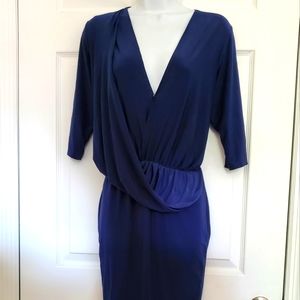 Dress ASOS Wrap Slinky Dress Size M bodycon